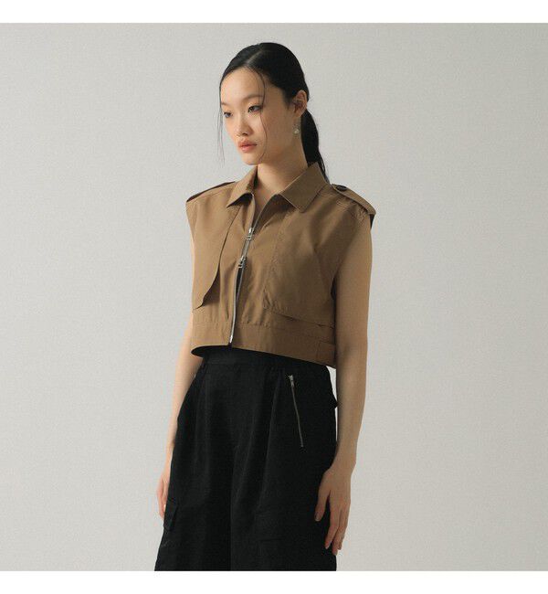 Ray BEAMS 「ジップ ヨーク ベスト」|ベスト・ジレ|