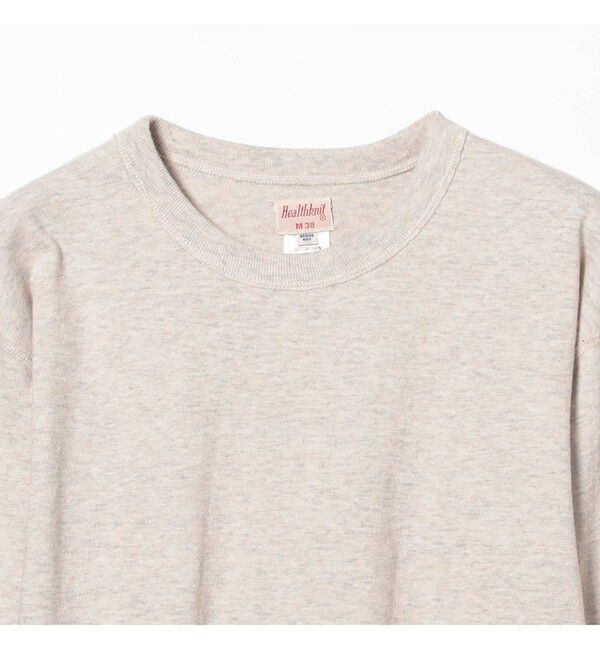 BEAMSBOY「【別注】Healthknit / クルーネック ロングスリーブ Tシャツ」|Tシャツ・カットソー|