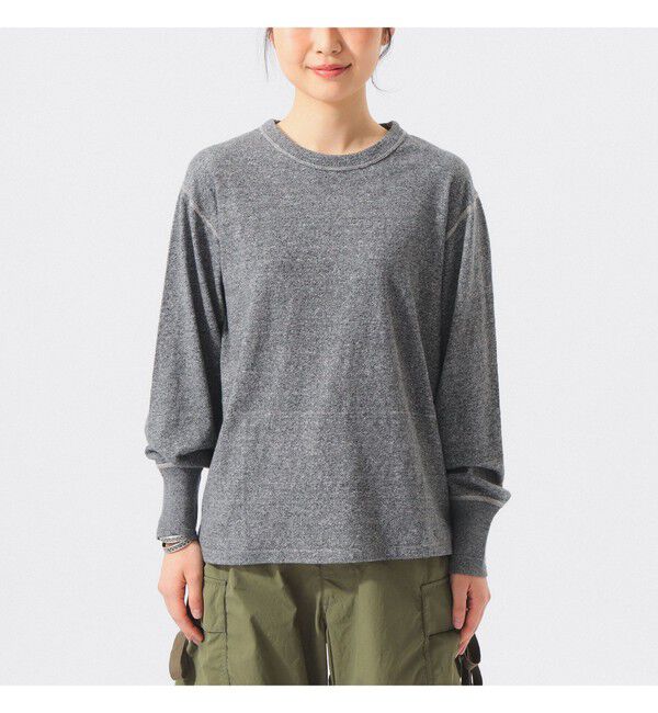 BEAMSBOY「【別注】Healthknit / クルーネック ロングスリーブ Tシャツ」|Tシャツ・カットソー|