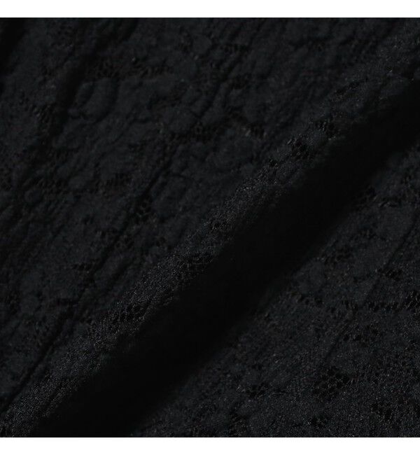 Ray BEAMS 「レース シアー フレア パンツ」|チノ|