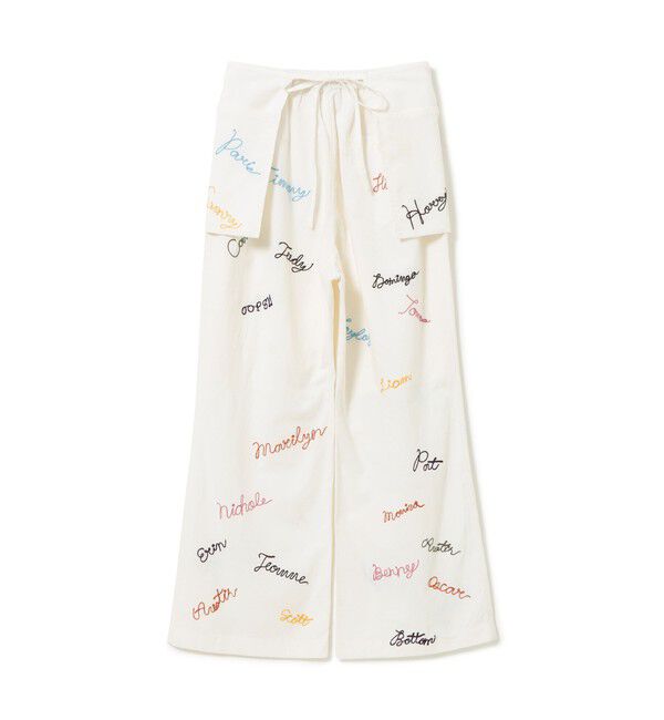 BEAMSBOY「エンブロ エプロン パンツ」|チノ|