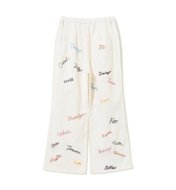 BEAMSBOY「エンブロ エプロン パンツ」|チノ|