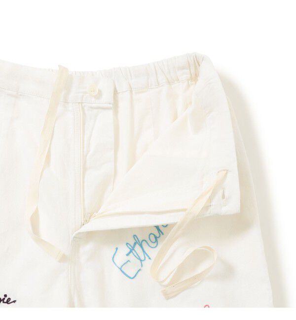 BEAMSBOY「エンブロ エプロン パンツ」|チノ|