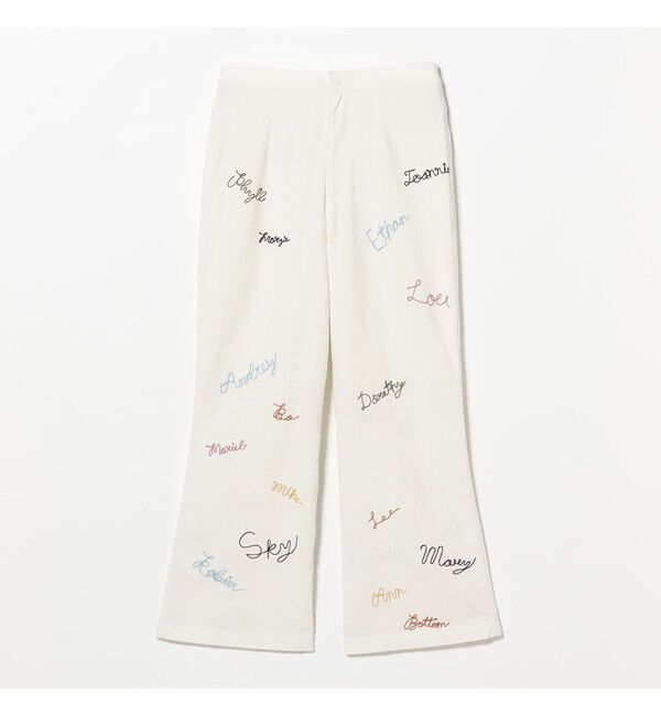 BEAMSBOY「エンブロ エプロン パンツ」|チノ|