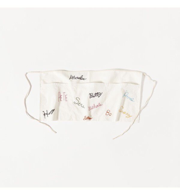 BEAMSBOY「エンブロ エプロン パンツ」|チノ|