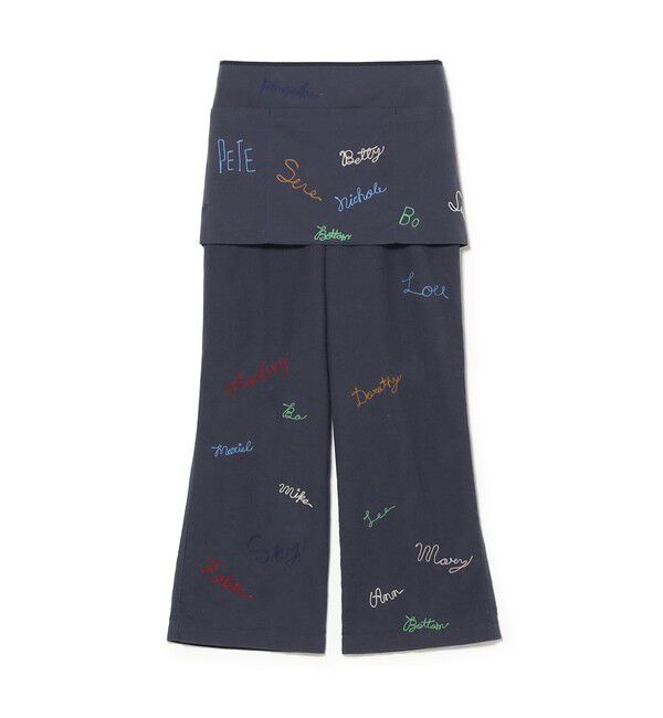 BEAMSBOY「エンブロ エプロン パンツ」|チノ|