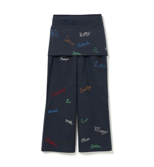 BEAMSBOY「エンブロ エプロン パンツ」|チノ|