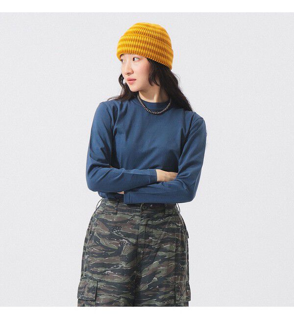 BEAMSBOY「ボーイ ベーシック ロングスリーブ」|Tシャツ・カットソー|NAVY