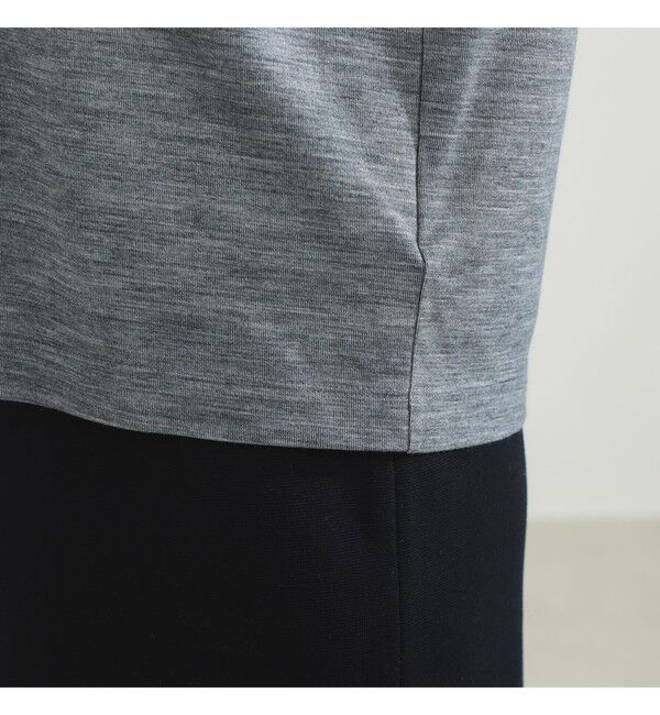 Demi-Luxe BEAMS 「【別注】スタイリスト佐藤佳菜子 &times; SLOANE / ウール混 クルーネック  Tシャツ」|Tシャツ・カットソー|