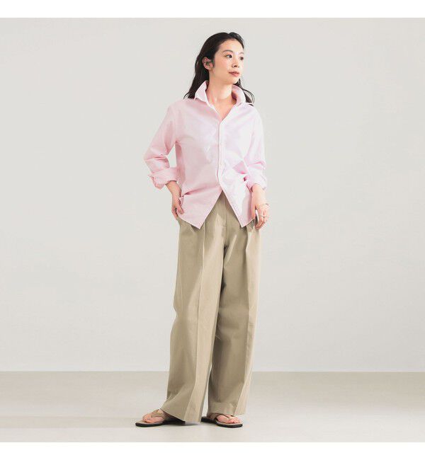 Demi-Luxe BEAMS 「AK+1 / コットン オックス シャツ」|シャツ・ブラウス|