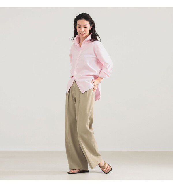 Demi-Luxe BEAMS 「AK+1 / コットン オックス シャツ」|シャツ・ブラウス|