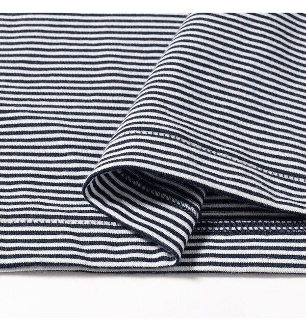 Ray BEAMS 「【別注】DANTON / ストライプ インナー Tシャツ」|Tシャツ・カットソー|