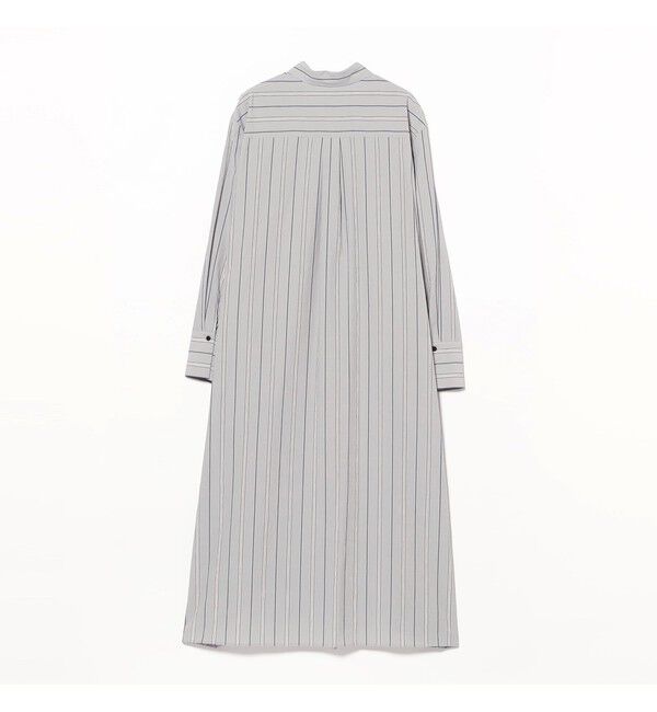Demi-Luxe BEAMS 「ストライプ シャツ ワンピース」|ワンピース|