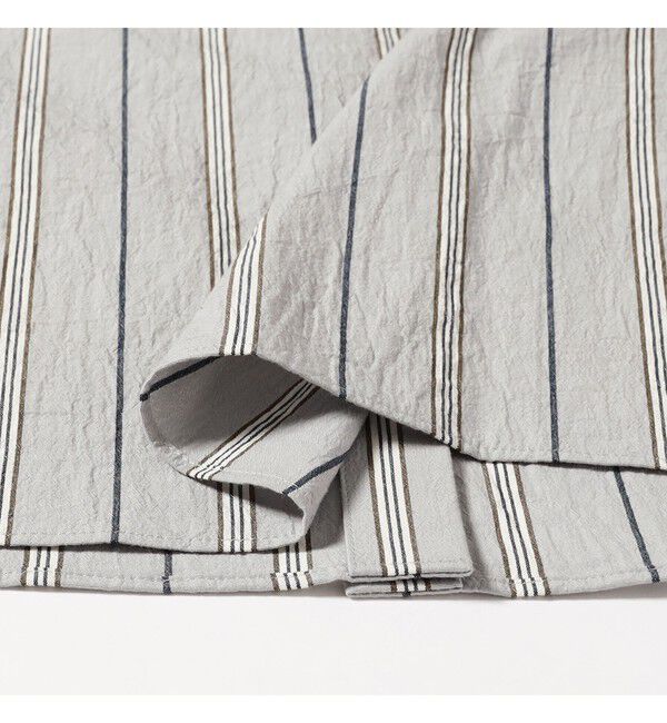 Demi-Luxe BEAMS 「ストライプ シャツ ワンピース」|ワンピース|