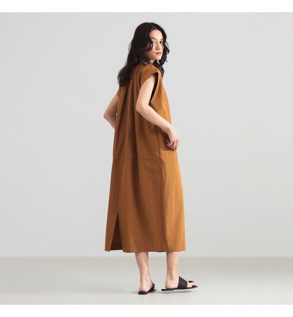 Demi-Luxe BEAMS 「リネン オーバー タック ワンピース」|ワンピース|CINNAMON