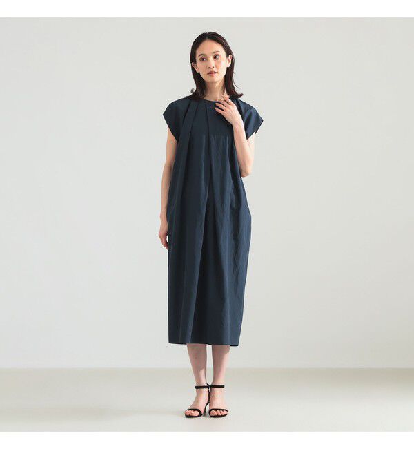 Demi-Luxe BEAMS 「リネン オーバー タック ワンピース」|ワンピース|