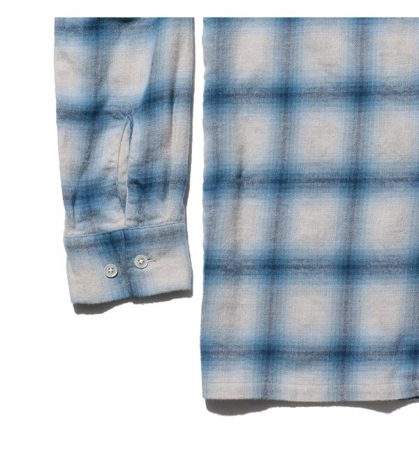 BEAMS PLUS「Open Collar Ombre」|シャツ・ブラウス|