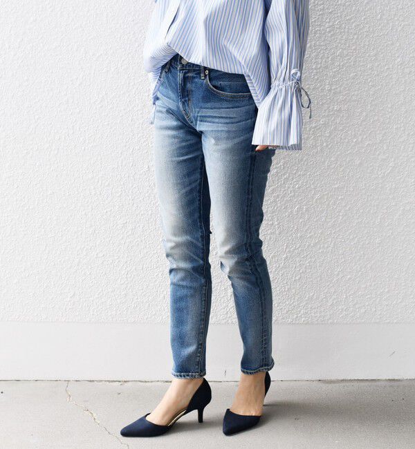 SHIPS for women「【WEB限定】スリム テーパード デニム」|その他|