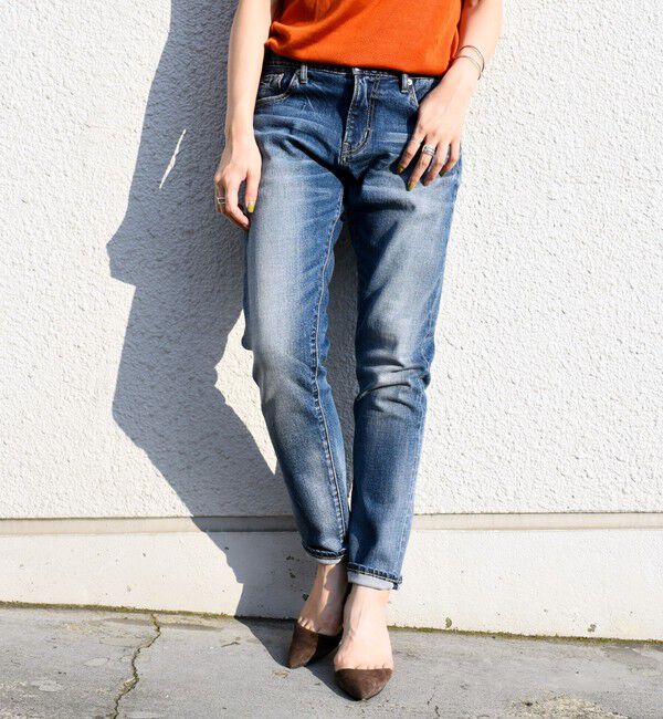 SHIPS for women「【WEB限定】スリム テーパード デニム」|その他|