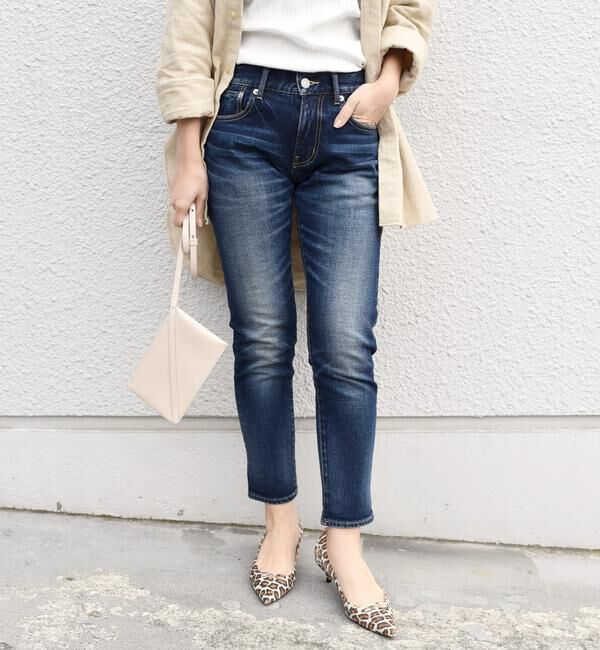 SHIPS for women「【WEB限定】スリム テーパード デニム」|その他|