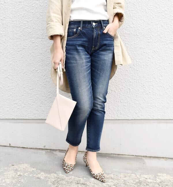 SHIPS for women「【WEB限定】スリム テーパード デニム」|その他|