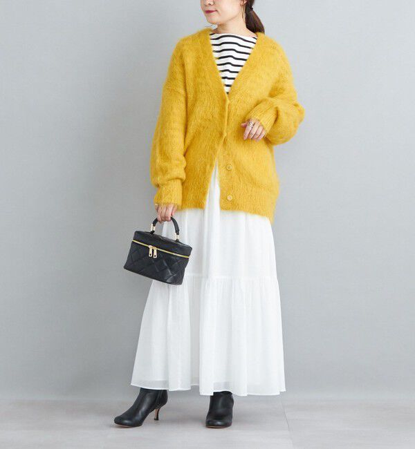 SHIPS for women「〈手洗い可能〉綿ドビー ティアード ギャザースカート◇」|スカート|