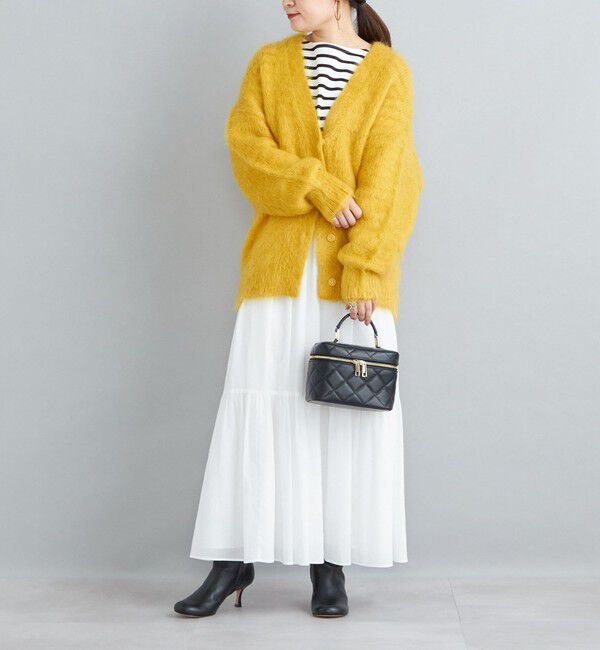 SHIPS for women「〈手洗い可能〉綿ドビー ティアード ギャザースカート◇」|スカート|