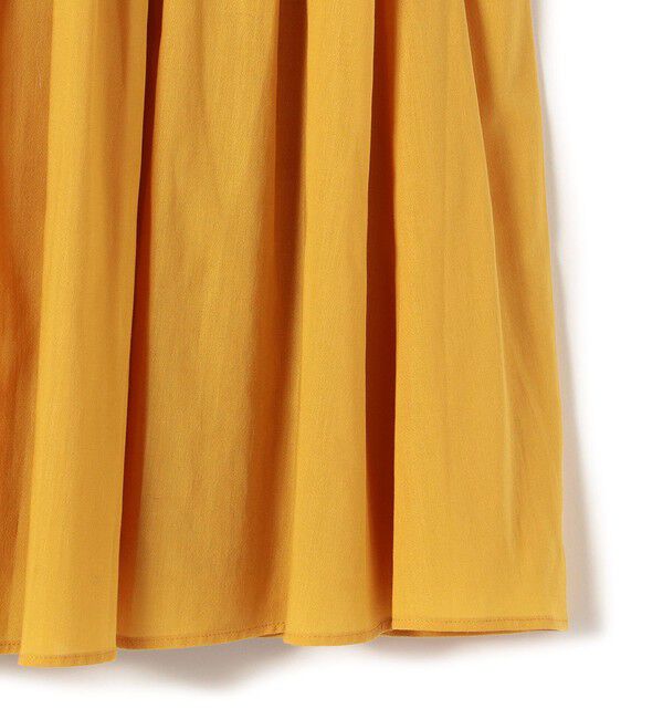 SHIPS for women「〈手洗い可能〉綿ドビー ティアード ギャザースカート◇」|スカート|