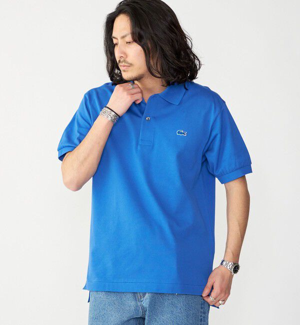 SHIPS「【SHIPS別注】LACOSTE: NEW 70's ドロップテイル ポロシャツ」|Tシャツ・カットソー|