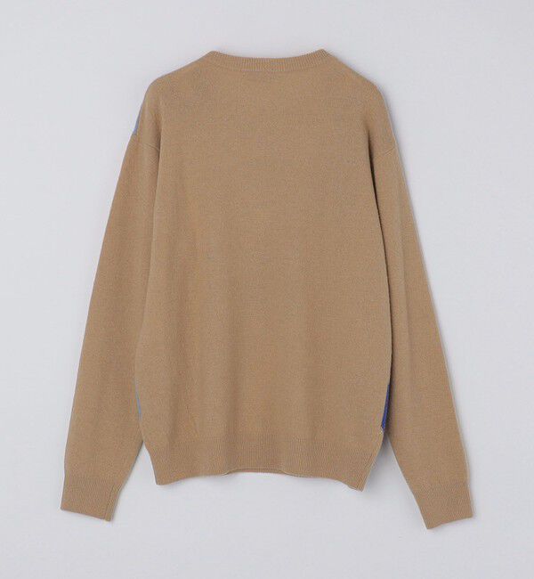 SHIPS「SHIPS: 12G イタリー ヤーン アーガイル クルーネック ニット プルオーバー」|ニット・セーター|