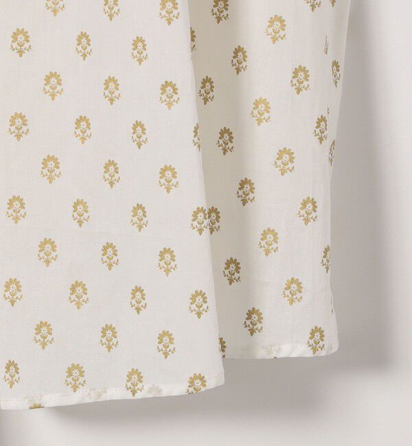 SHIPS any「SHIPS any:〈洗濯機可能〉グリッター プリント ギャザー キャミ ワンピース」|ワンピース|