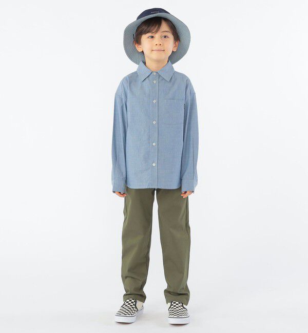 SHIPS KIDS「SHIPS KIDS:コットン リバーシブル ハット」|ハット|