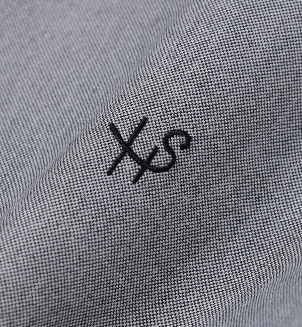 SHIPS「【WEB限定】SHIPS: 防シワ・吸水速乾 Drymix(R) ワンポイントロゴバンドカラーシャツ」|シャツ・ブラウス|