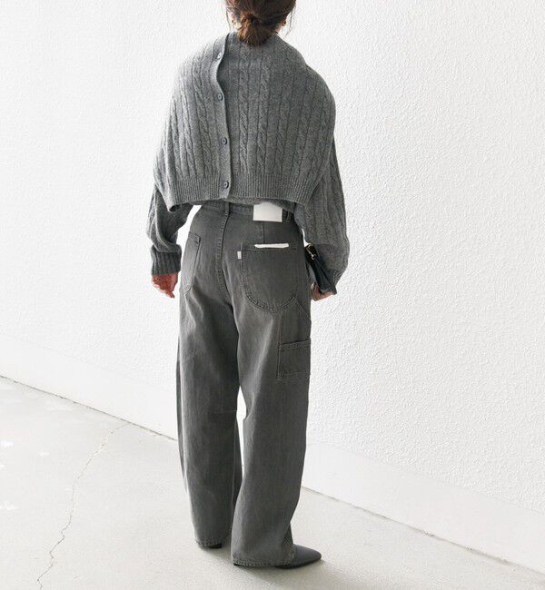 SHIPS any「【WEB限定】SHIPS any:〈手洗い可能〉ヤク ケーブル クルーネック ニット プルオーバー 2」|ニット・セーター|