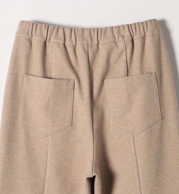 quaranciel「quaranciel:〈手洗い可能〉ウォーム ジャージー セミフレア イージー パンツ」|その他|