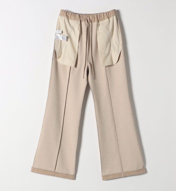 quaranciel「quaranciel:〈手洗い可能〉ウォーム ジャージー セミフレア イージー パンツ」|その他|