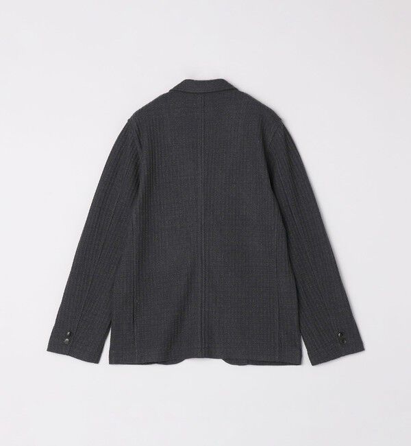 SHIPS any「SHIPS any:〈洗濯機可能〉TEXBRID(R) ワッフル ニッティング ジャケット◇」|テーラードジャケット|