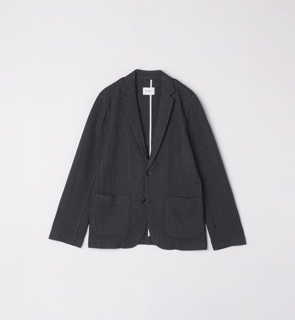 SHIPS any「SHIPS any:〈洗濯機可能〉TEXBRID(R) ワッフル ニッティング ジャケット◇」|テーラードジャケット|