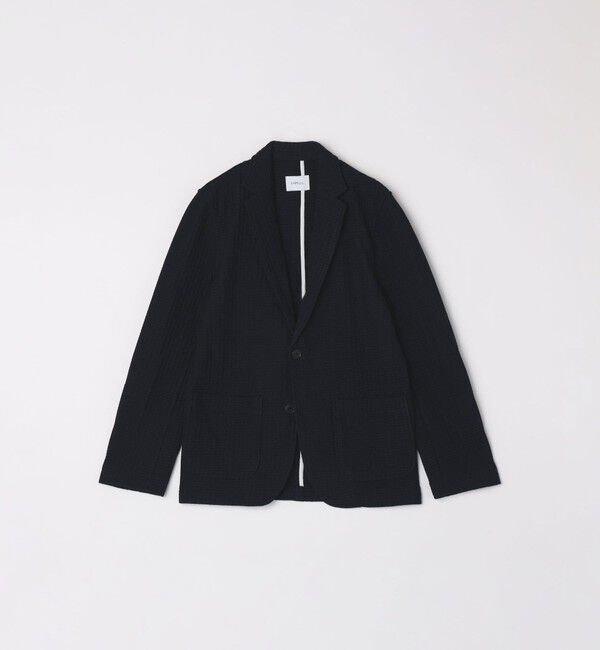 SHIPS any「SHIPS any:〈洗濯機可能〉TEXBRID(R) ワッフル ニッティング ジャケット◇」|テーラードジャケット|