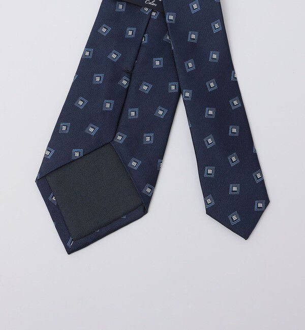 SHIPS Colors 「SHIPS Colors:シルク ジオメトリック ネクタイ」|ネクタイ・蝶ネクタイ|