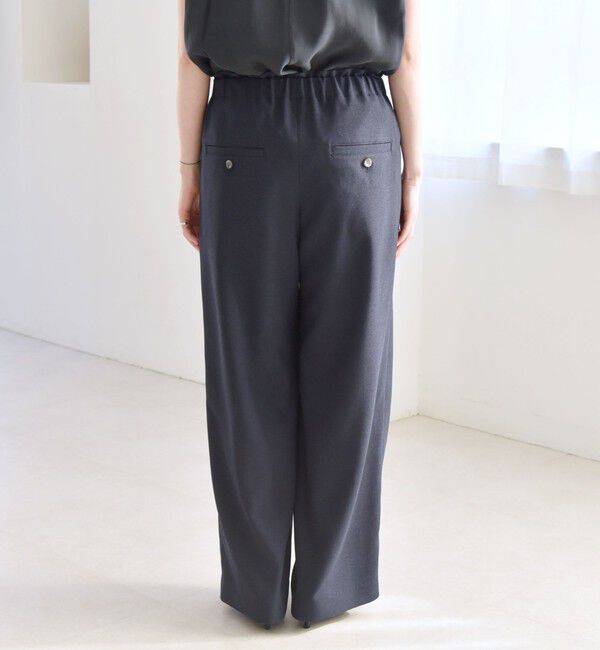 quaranciel「quaranciel:〈洗濯機可能〉ウーステッド イージー ワイドパンツ」|その他|