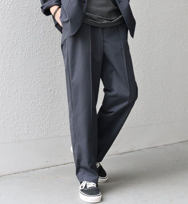 SHIPS any「SHIPS any: 360&deg; THE CIRCLE STRETCH センタークリース イージーパンツ(セットアップ対応)◇」|チノ|