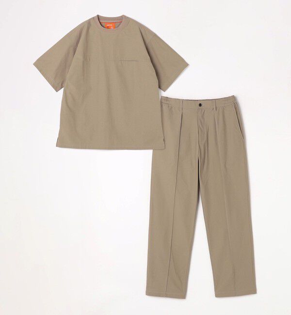 SHIPS any「SHIPS any: 360&deg; THE CIRCLE STRETCH センタークリース イージーパンツ(セットアップ対応)◇」|チノ|