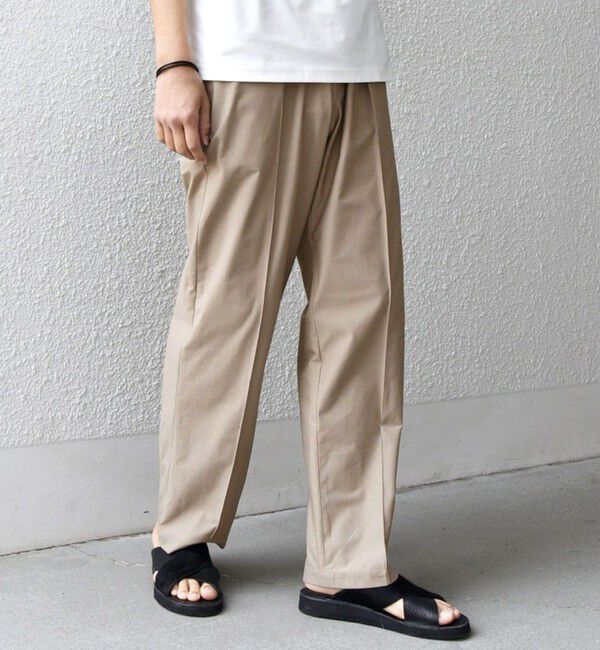 SHIPS any「SHIPS any: 360&deg; THE CIRCLE STRETCH センタークリース イージーパンツ(セットアップ対応)◇」|チノ|