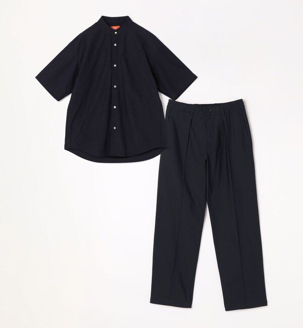 SHIPS any「SHIPS any: 360&deg; THE CIRCLE STRETCH センタークリース イージーパンツ(セットアップ対応)◇」|チノ|