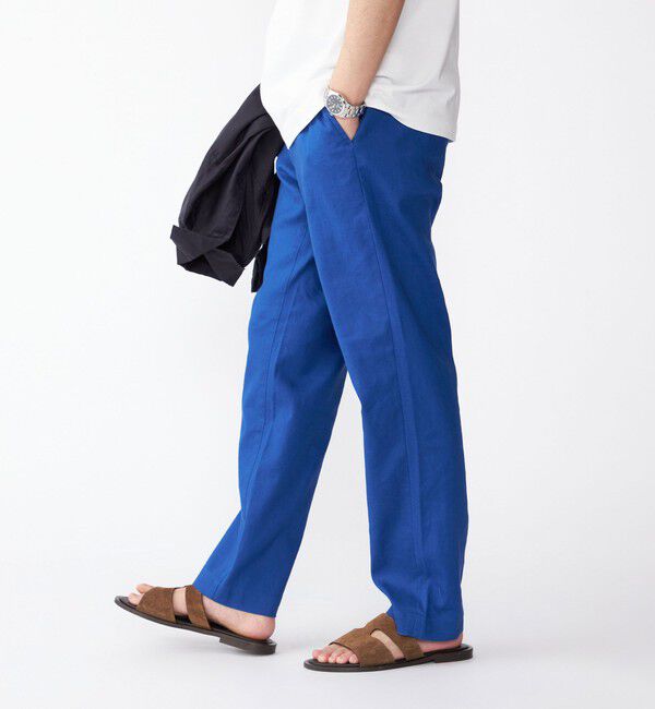 SHIPS「SHIPS: フレックスリネン イージー パンツ」|その他|