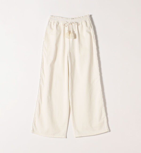 SHIPS any「bon_meur:〈手洗い可能〉ブレイド ロープ デザイン タッセル ワイド パンツ」|その他|