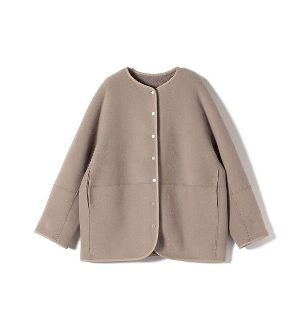 SHIPS for women「【一部WEB限定】〈手洗い可能〉NEW リバーシブル ボア ブルゾン」|ブルゾン・スタジャン|