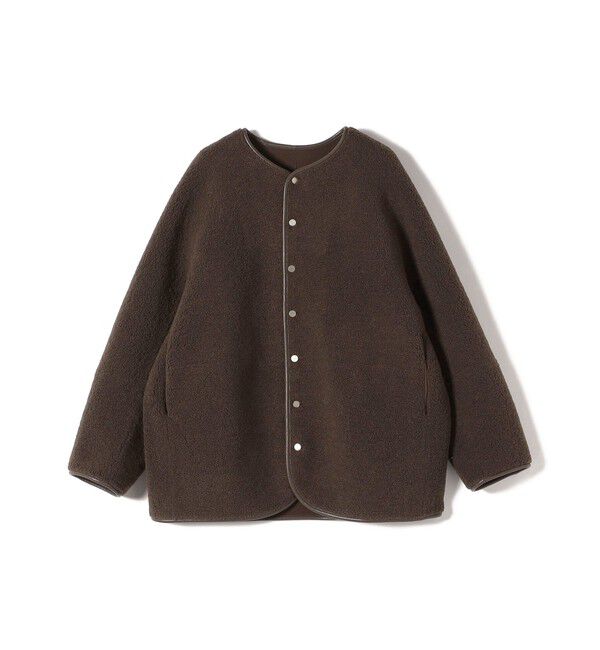 SHIPS for women「【一部WEB限定】〈手洗い可能〉NEW リバーシブル ボア ブルゾン」|ブルゾン・スタジャン|