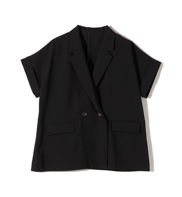 SHIPS Colors 「SHIPS Colors:〈手洗い可能〉クリスピー ショートスリーブ ジャケット」|テーラードジャケット|